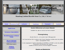 Tablet Screenshot of borrellostone.com